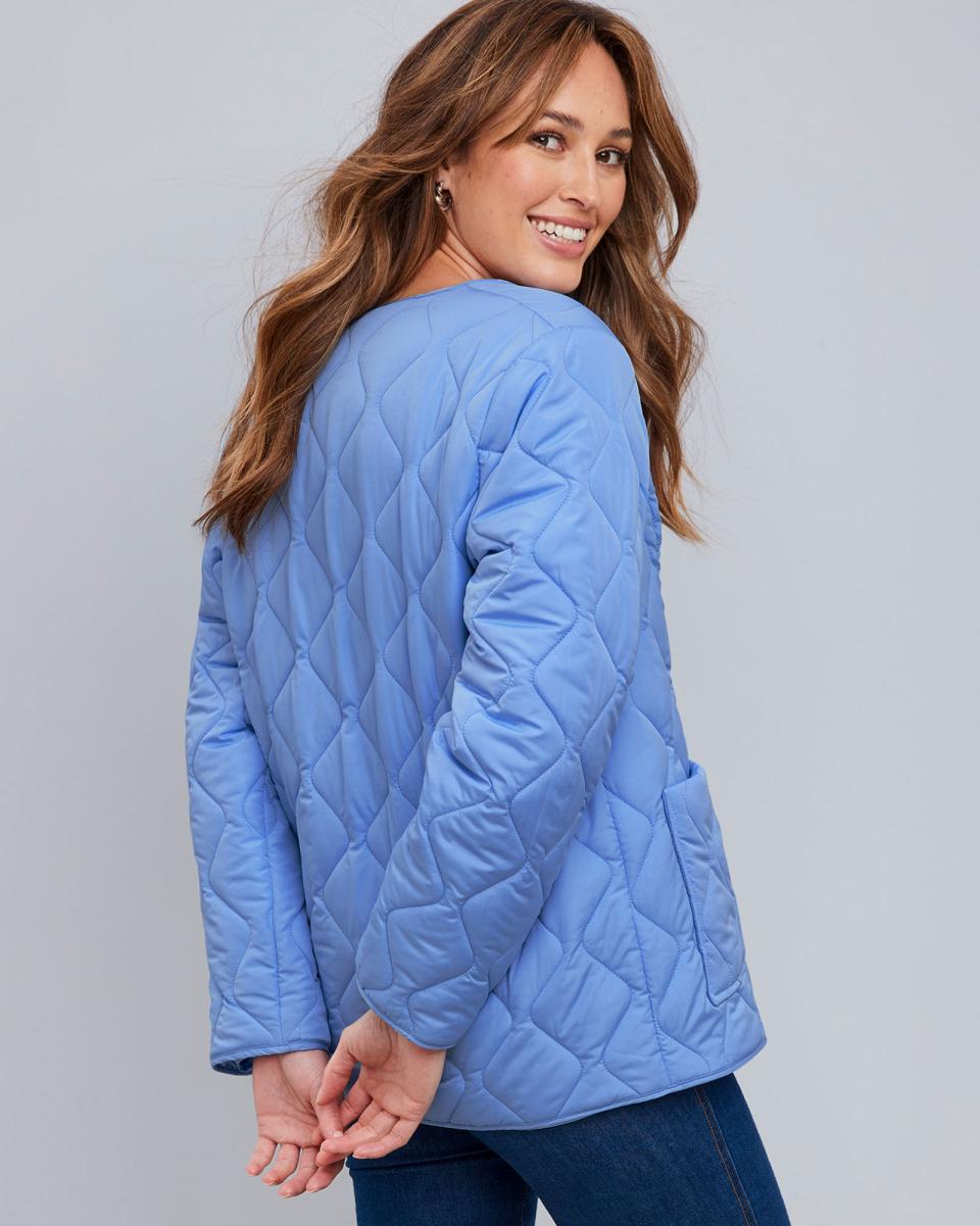 Coats & Jackets Cotton Traders In-The-Clouds Quilted Jacket China Blue Classic Women - 1