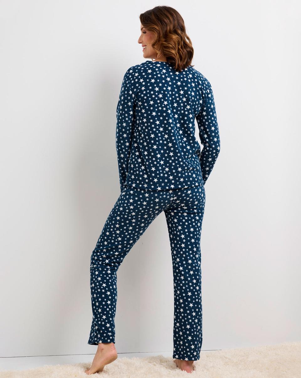 Fleece Pyjama Set Cotton Traders Women State-Of-The-Art Fleece - 1