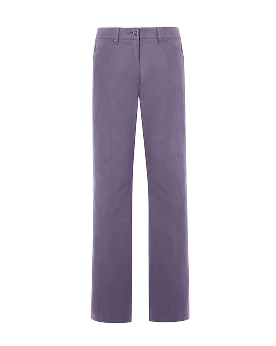 Hyacinth Classic Straight-Leg Chino Trousers Efficient Trousers Cotton Traders Women - 1