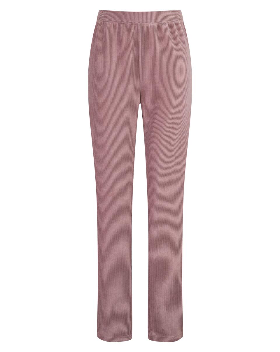 Trusted Supersoft Cord Pull-On Trousers Cotton Traders Women Dusky Pink Trousers - 1