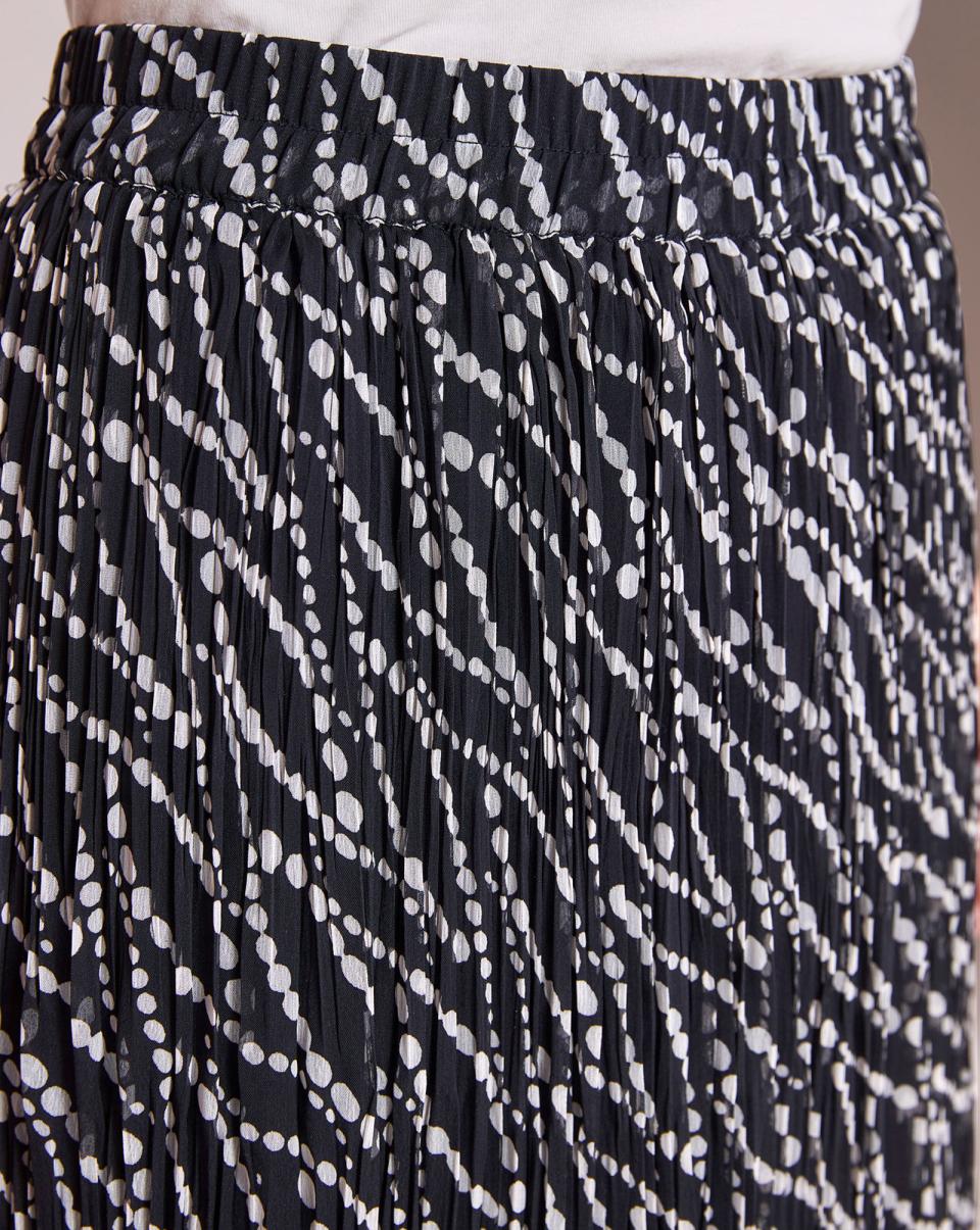 Cotton Traders Crinkle Chiffon Print Maxi Skirt Women Skirts Cheap Dark Jade - 3