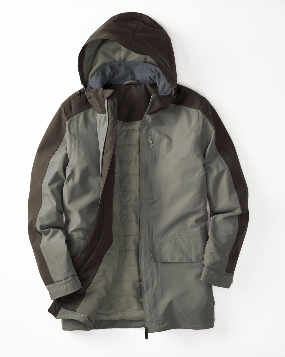 Men Simple Hillside Waterproof Jacket Coats & Jackets Cotton Traders - 4