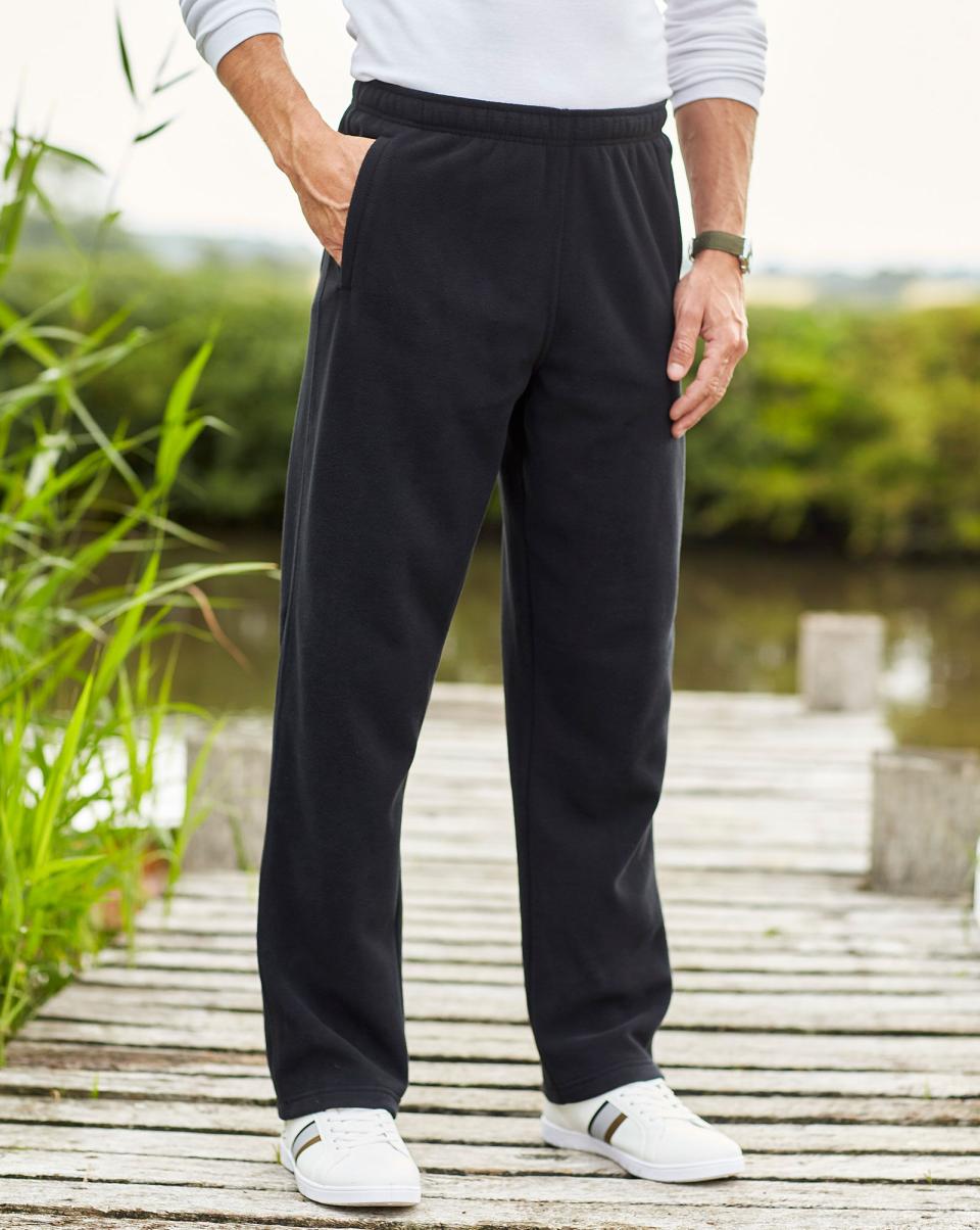 Fleece Recycled Microfleece Trousers Men Cotton Traders Lowest Price Guarantee