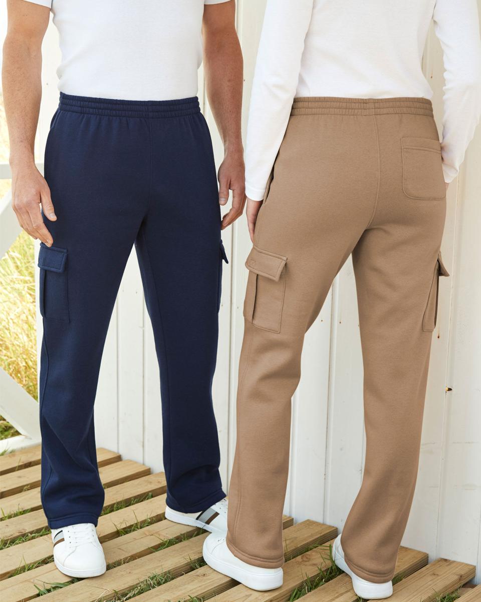 Men Trousers Clearance Cotton Traders Cargo Jog Pants - 1