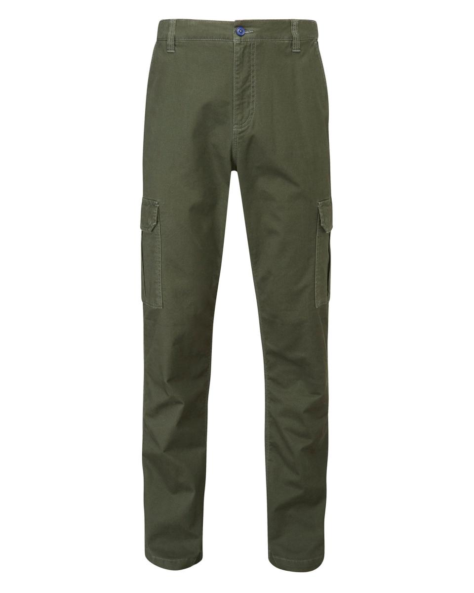 Trousers Functional Stretch Cargo Trousers Cotton Traders Men - 4