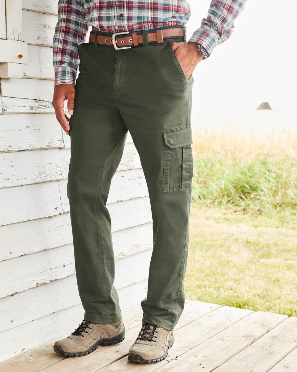 Trousers Functional Stretch Cargo Trousers Cotton Traders Men