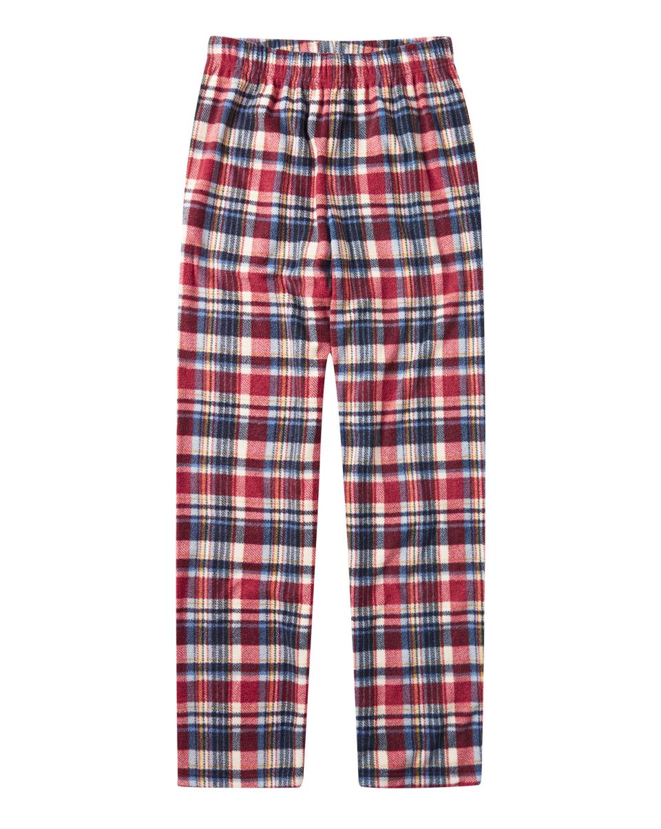 Cotton Traders Performance Fleece Pyjama Bottoms Rusty Red Loungewear Men - 3
