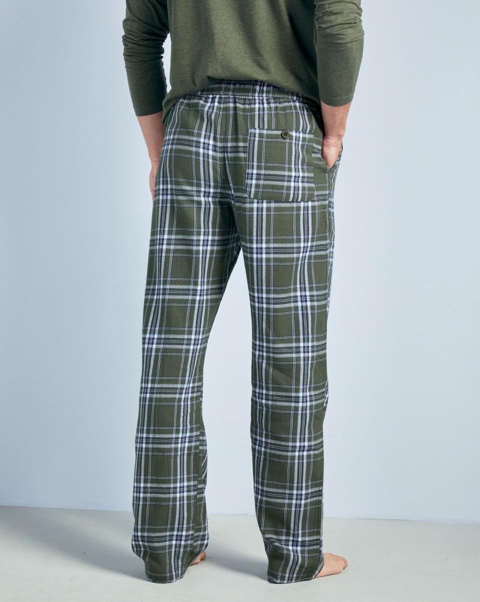 Loungewear Trousers Grey Loungewear Promo Men Cotton Traders - 4