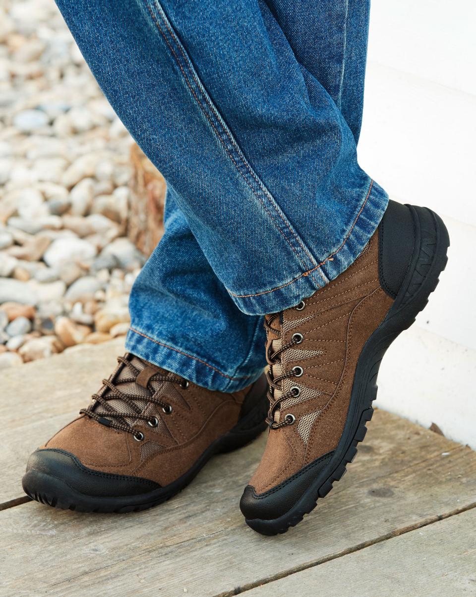 Tan Compact Women Cotton Traders Trail Walking Shoes Shoes - 2