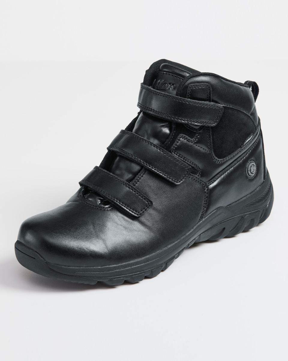 Waterproof Adjustable Walking Boots Brown Women Safe Walking Shoes Cotton Traders - 4