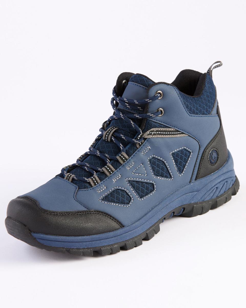 Walking Shoes Air-Tech Mesh Cut Out Walking Boots Discount Cotton Traders Women Black - 4