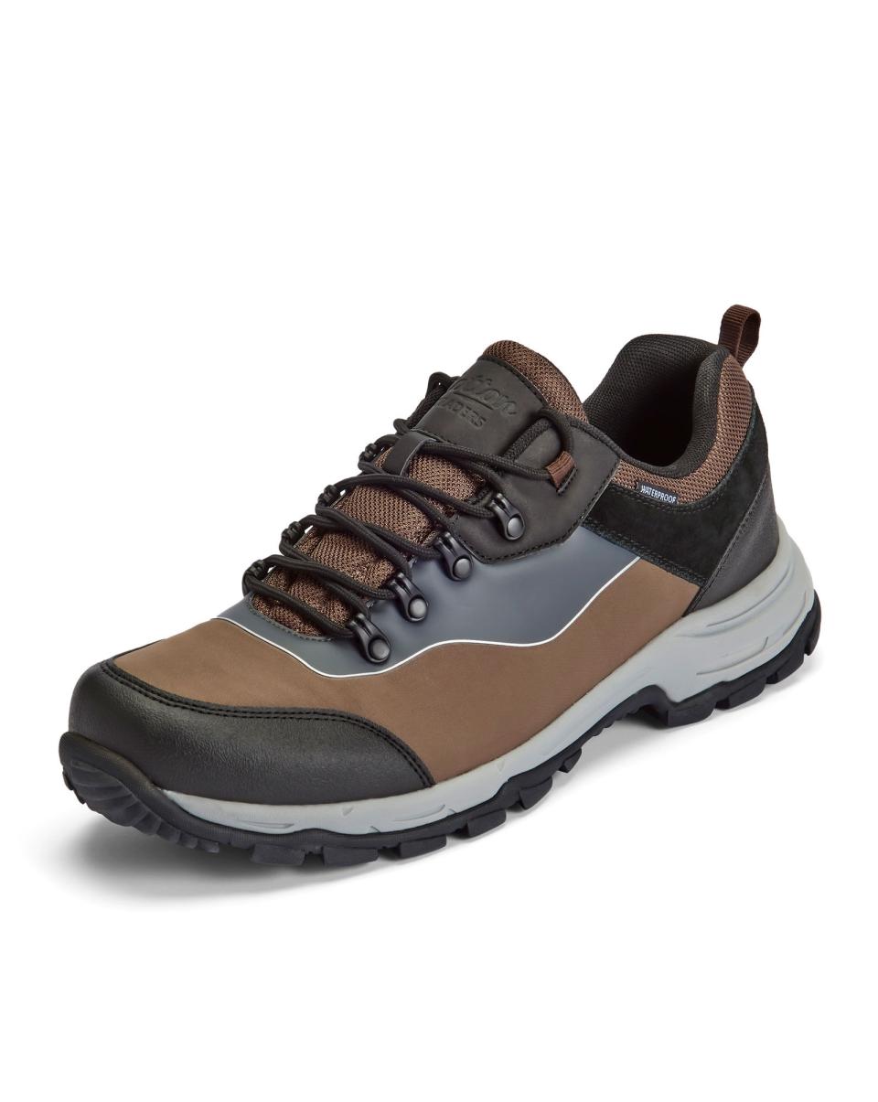 Men Shoes Brown Adventurer Waterproof Walking Shoes Lowest Ever Cotton Traders - 4