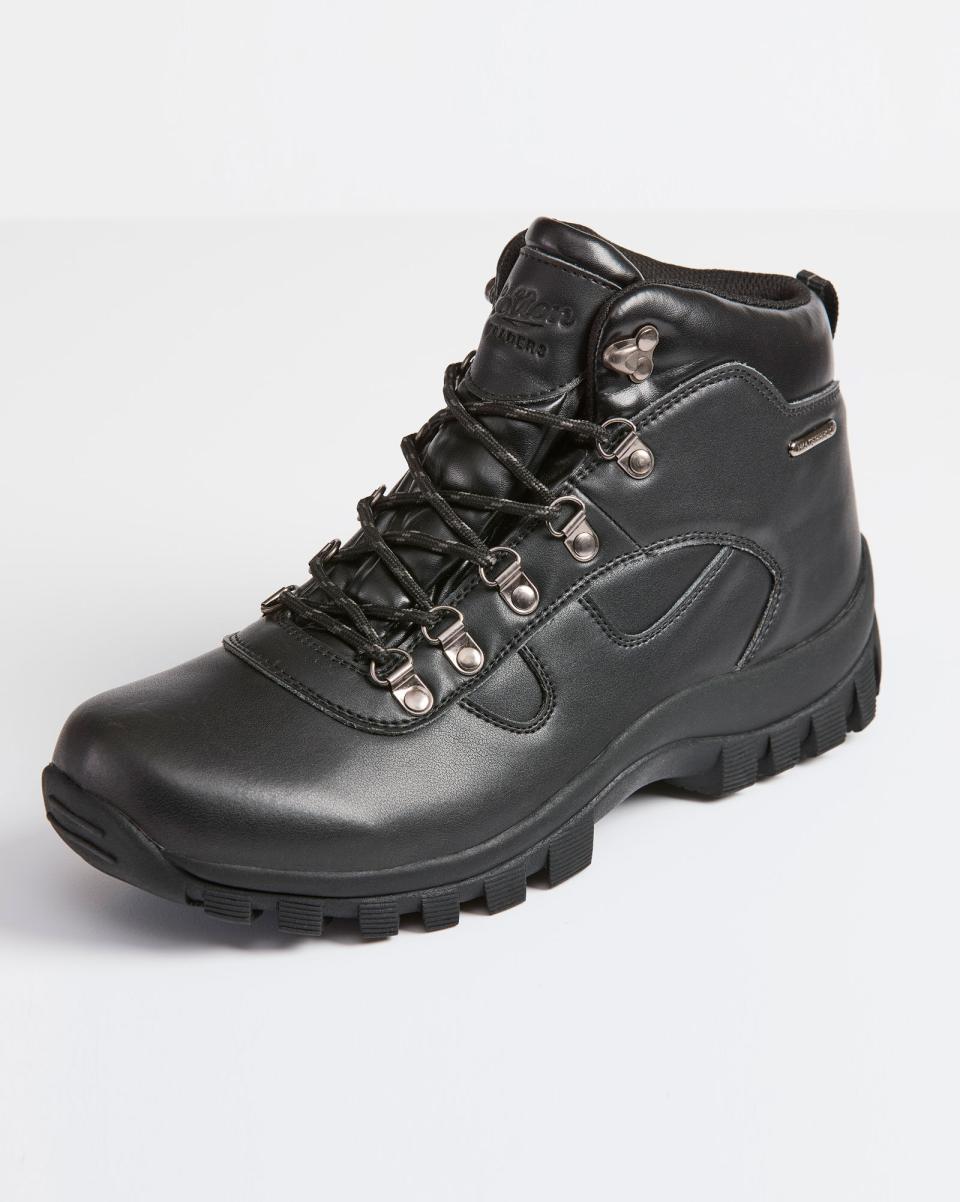 Artisan Boots Cotton Traders Leather Waterproof Walking Boots Black Men - 1