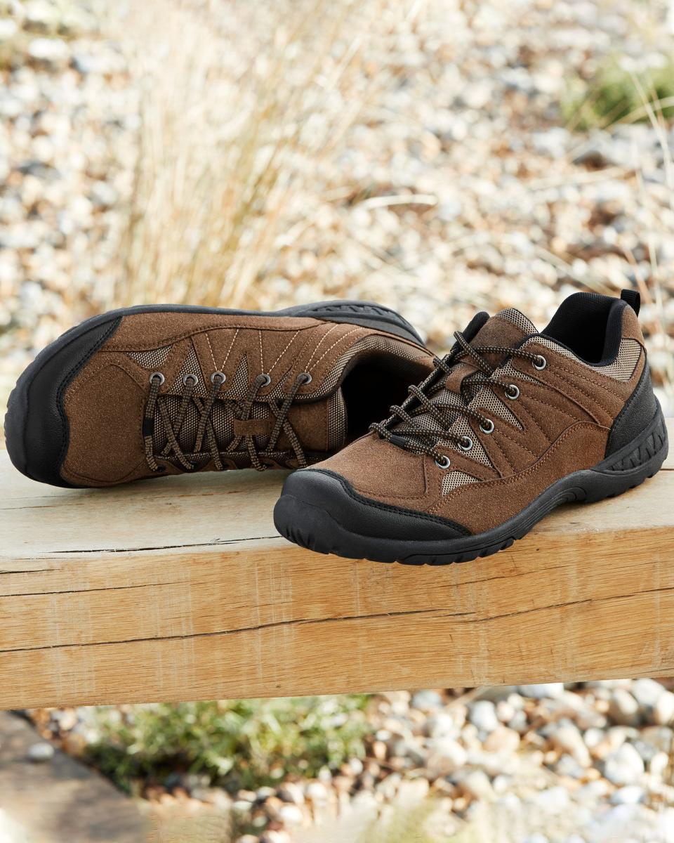 Trail Walking Shoes Tan Cotton Traders Men Walking Shoes Bold