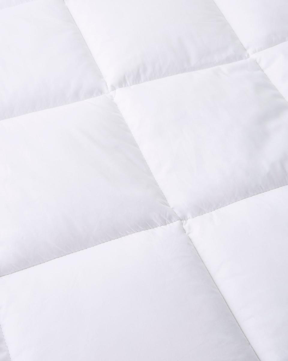 Feels-Like-Down Mattress Topper White Organic Duvets Pillows & Protectors Cotton Traders Home - 3