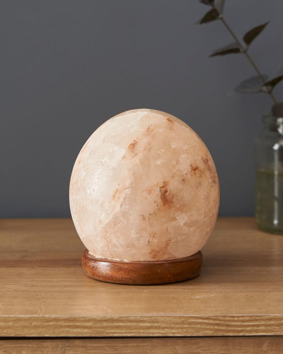 Refresh Cotton Traders Sphere Himalayan Rock Salt Lamp Home Décor Home Amber - 1
