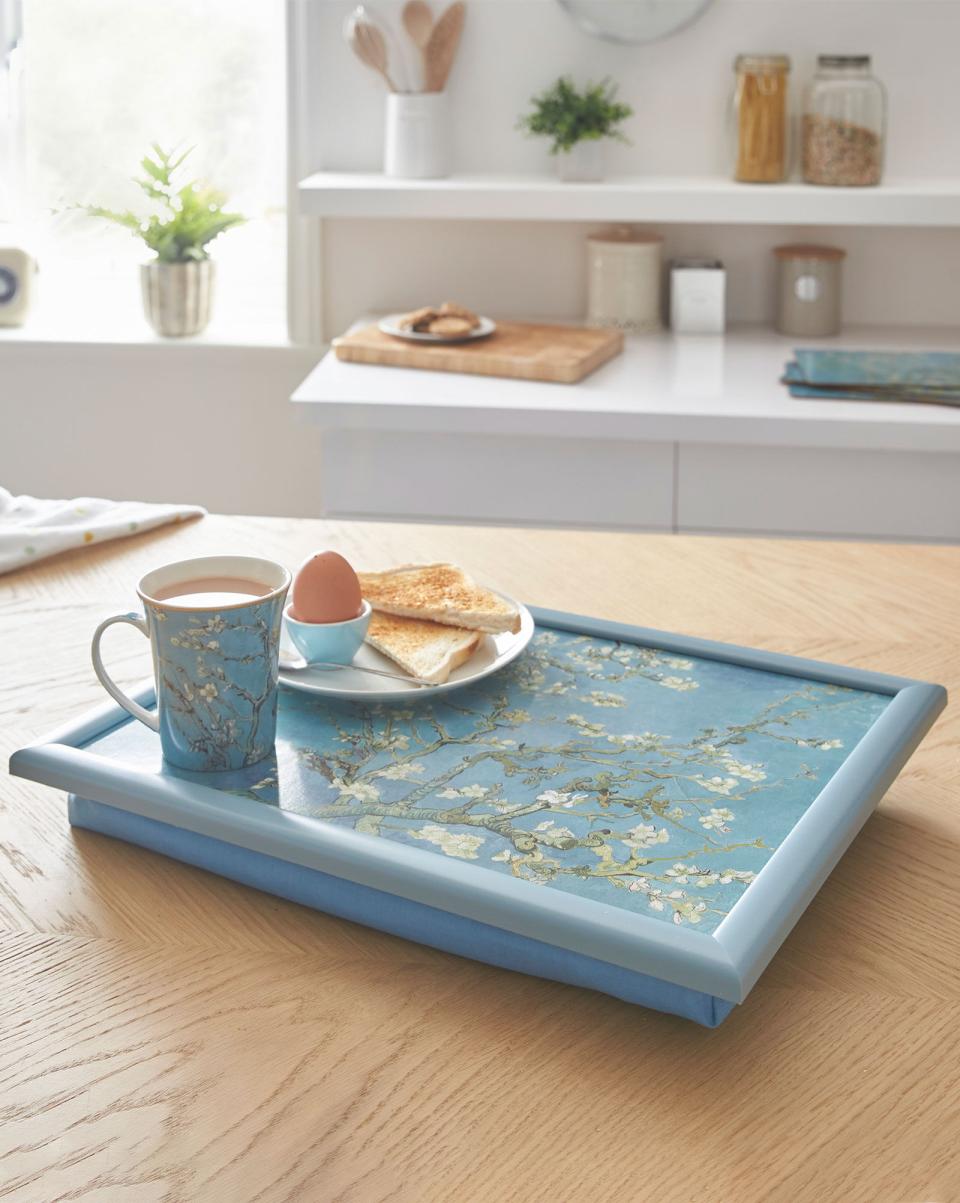 Cut-Price Almond Blossom Lap Tray Home Accessories Cotton Traders