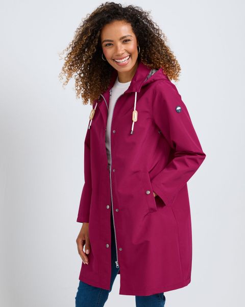 Cotton Traders Coats & Jackets Wild Berry All-Weather Jacket Women Sale