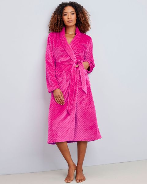 Cotton Traders Affordable Blissfully Soft Wrap Dressing Gown Women Nightwear