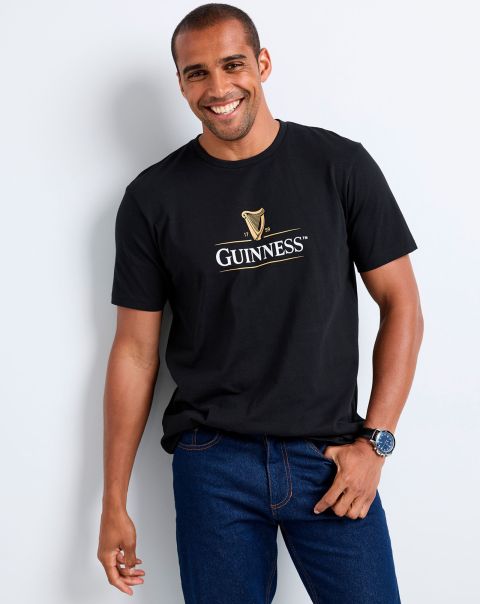Tops & T-Shirts Functional Multi Cotton Traders 2 Pack Guinness™ T-Shirts Men