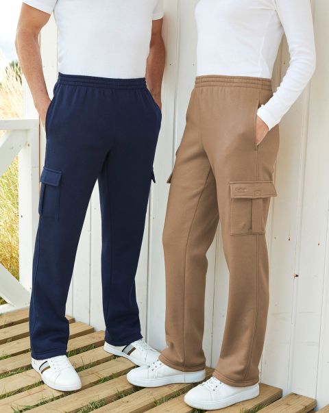 Men Trousers Clearance Cotton Traders Cargo Jog Pants
