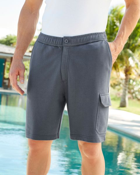 Jersey Cargo Shorts Convenient Shorts Cotton Traders Men