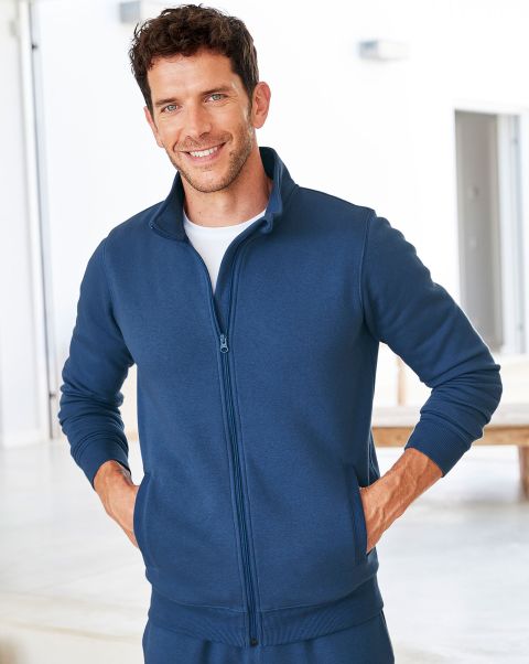 Best Men Cotton Traders Sports & Leisure Zip-Through Sweatshirt