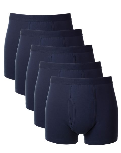 Cotton Traders Savings Underwear 5 Pack Essential Trunks Men