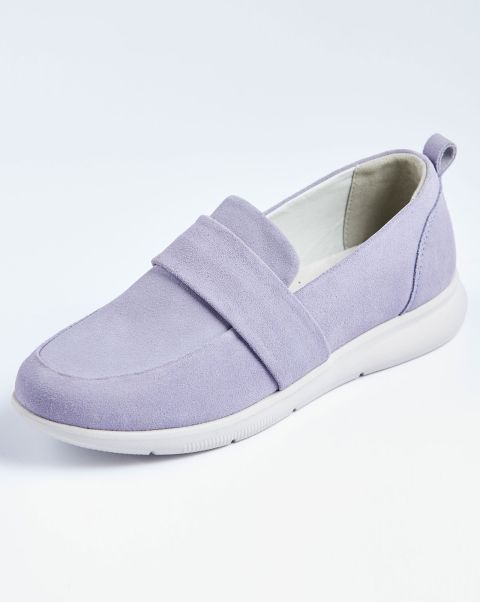 Lightweight Suede Shoes Coupon Lilac Women Cotton Traders Shoes