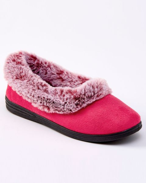 Online Pink Heather Classic Slippers Women Cotton Traders Slippers