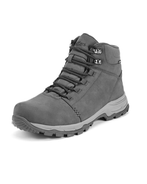 Walking Shoes Cotton Traders Women Reliable Hydroguard® Walking Boots Smoke Grey