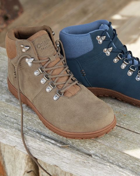 Indigo Cotton Traders Women Walking Shoes Suede Walking Boots Lowest Ever