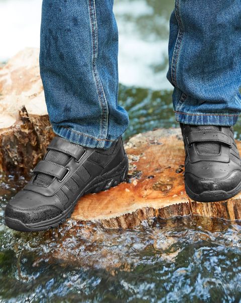 Waterproof Adjustable Walking Shoes Shoes Cotton Traders Men Versatile