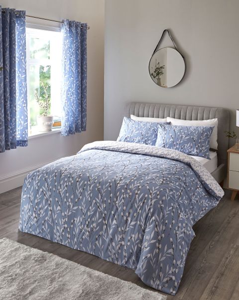 Cotton Traders Duvet Covers Blue Home Secure Willow Trail Duvet Set