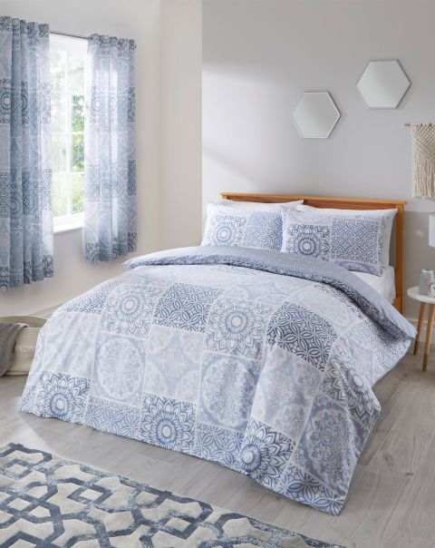 Blue Home Lacey Duvet Set Cotton Traders Duvet Covers Elegant