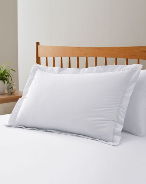 200 Thread Count Oxford Pillowcase Pair Cotton Traders One Size Home State-Of-The-Art Bed Sheets & Pillowcases