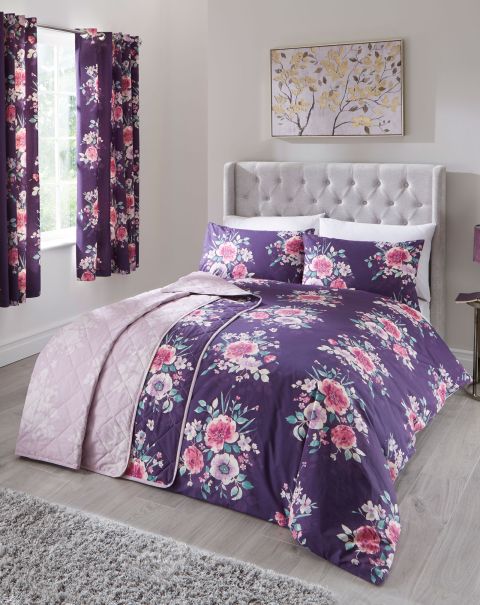 Bedspreads Discount Plum Cotton Traders Home Olivia Bedspread