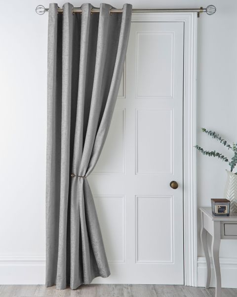 Cotton Traders Home Intuitive Natural Curtains Savoy Blackout/Thermal Door Curtain (66X84
