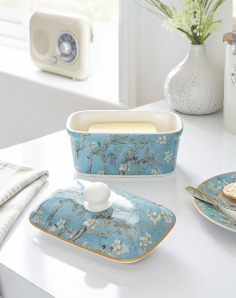 Cotton Traders Store Almond Blossom Home Almond Blossom Butter Dish Tableware