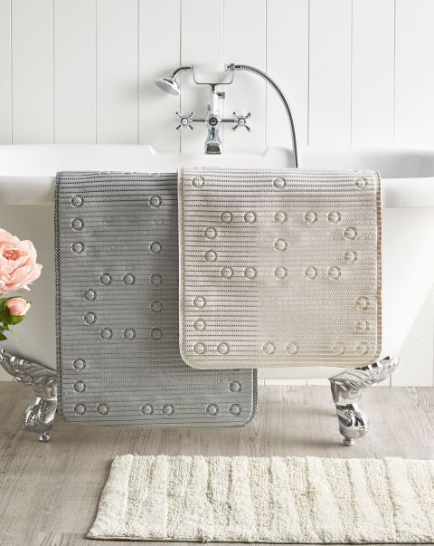 One Size Distinct Bath Mats Home Cotton Traders Slip Resistant Bath Mat